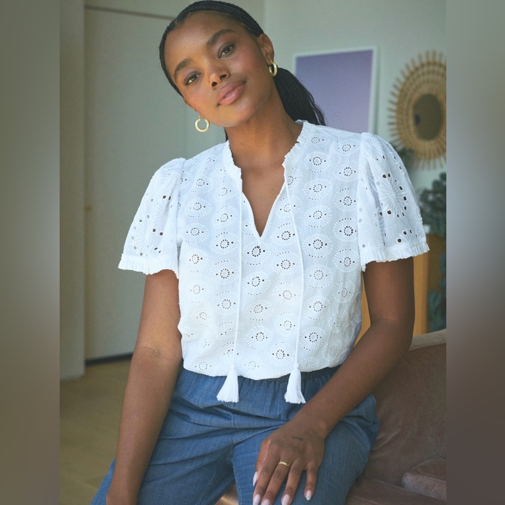 Odell’s/Oh Joy! Lace Lily Top